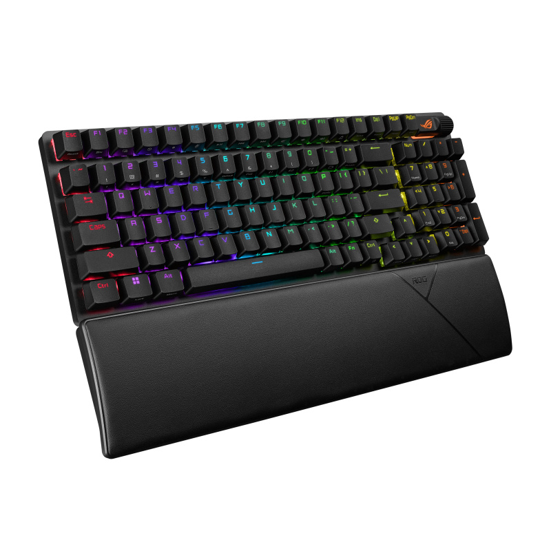ASUS ROG Strix Scope II 96 Wireless clavier Jouer USB + RF Wireless + Bluetooth AZERTY Français Noir