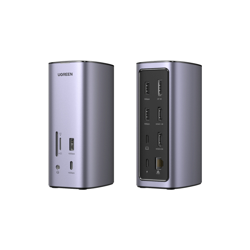 Ugreen Revodok Pro 312 10000 Mbit/s Gris