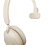 Jabra Evolve2 65 Casque Sans fil Arceau Bureau/Centre d'appels USB Type-A Bluetooth Beige