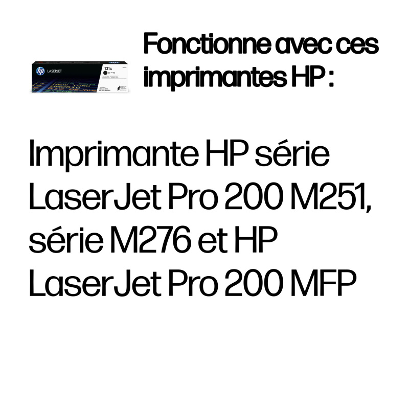 HP 131A toner LaserJet noir authentique