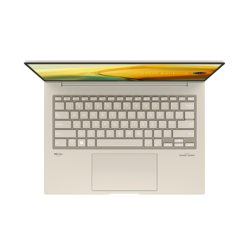 ASUS Zenbook 14X OLED UX3404VA-M9274W Intel® Core™ i7 i7-13700H Ordinateur portable 36,8 cm (14.5") 2.8K 16 Go LPDDR5-SDRAM 512 Go SSD Wi-Fi 6E (802.11ax) Windows 11 Home Beige