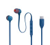 JBL Tune 310C USB Casque Avec fil Ecouteurs Appels/Musique USB Type-C Bleu