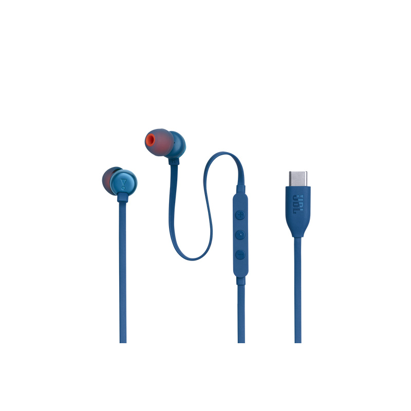 JBL Tune 310C USB Casque Avec fil Ecouteurs Appels/Musique USB Type-C Bleu