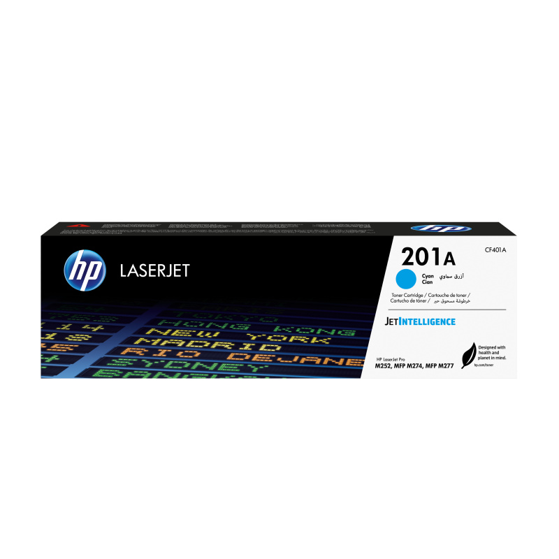 HP 201A toner LaserJet Cyan authentique