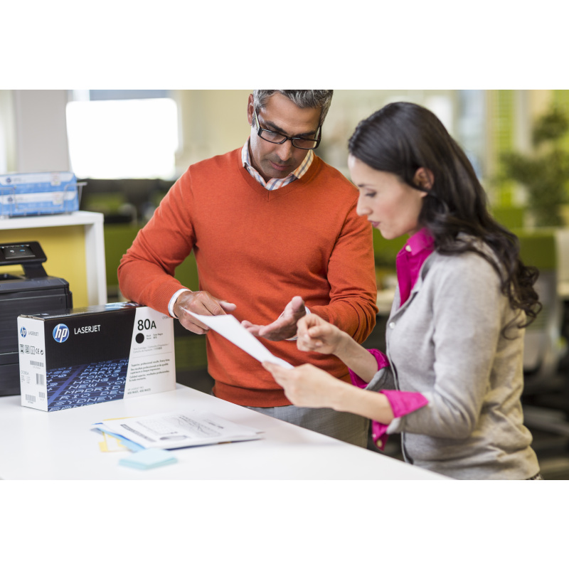 HP 80A toner LaserJet noir authentique