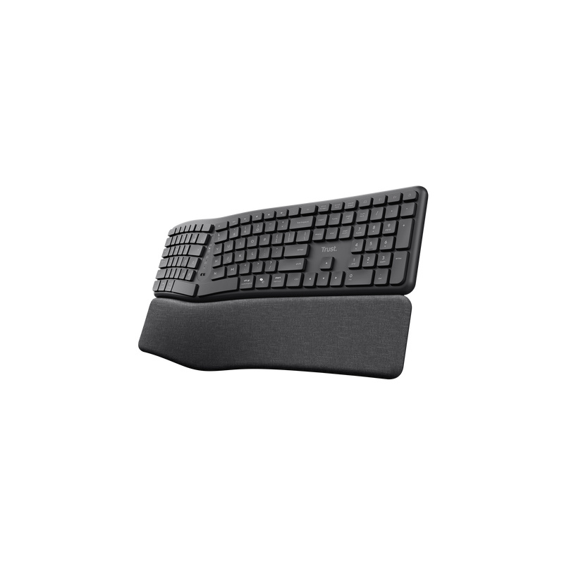 Trust Keyra Clavier sans fil multi-appareils ergonomique
