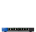 Linksys Commutateur Gigabit PoE de bureau à 8 ports (LGS108P)