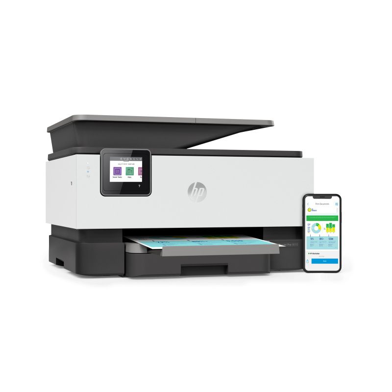 HP OfficeJet Pro 9010 Sans fil All-in-One Couleur Imprimante, Impression recto-verso; copieur, scanner