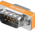 Microconnect MOD99FN changeur de genre de câble DB9 Métallique