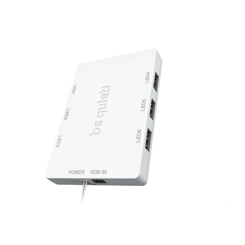 be quiet! Light Wings 120 mm PWM | Ventilateur PC ARGB high-speed White, Pack de 3
