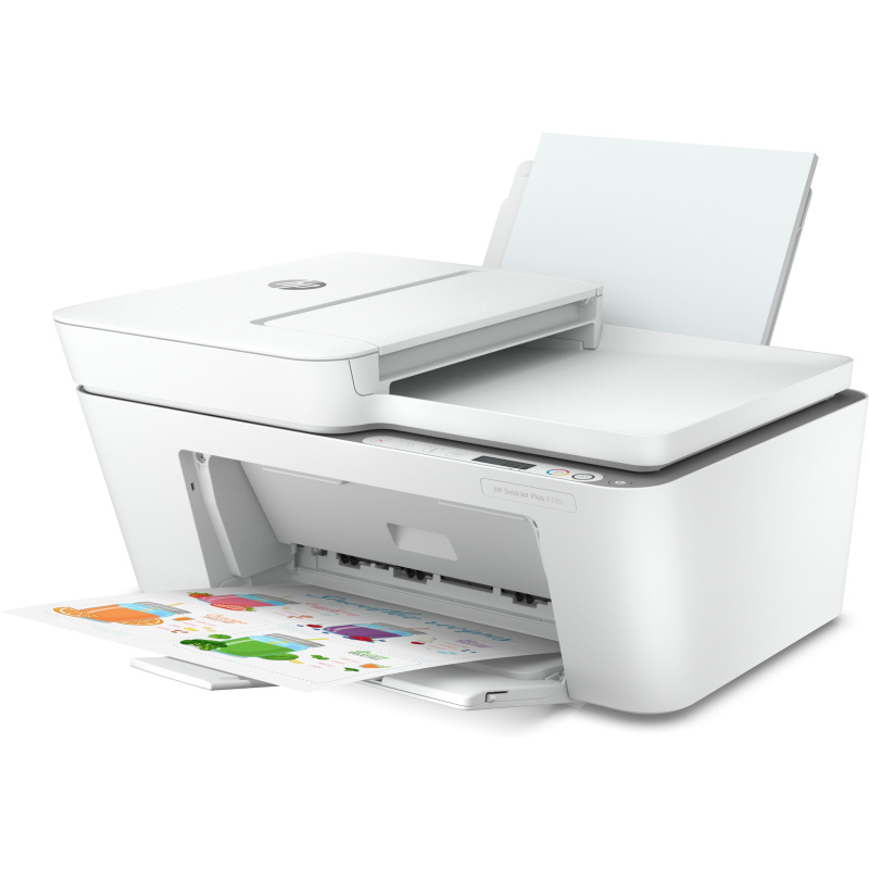 HP DeskJet Plus 4120 Sans fil All-in-One Couleur Imprimante, Instant Ink; copieur, scanner