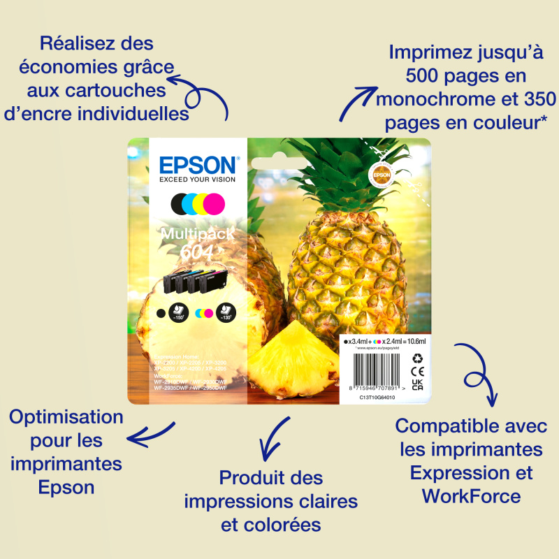Epson Multipack 4-colours 604 Ink