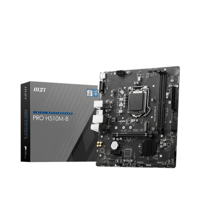MSI PRO H510M-B carte mère Intel H470 LGA 1200 (Socket H5) micro ATX