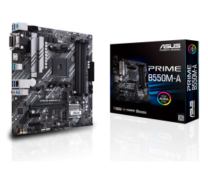 ASUS PRIME B550M-A AMD B550 Emplacement AM4 micro ATX