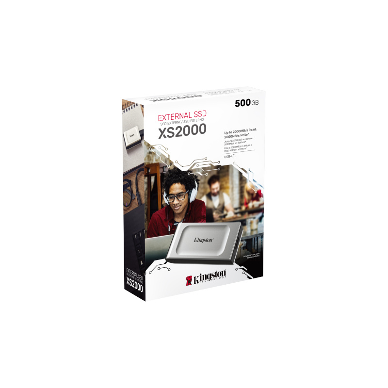 Kingston Technology 500G SSD portable XS2000