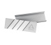 ARCTIC M2 Pro (Silver) M.2 NVMe SSD Dissipateur thermique/Radiateur Argent 1 pièce(s)