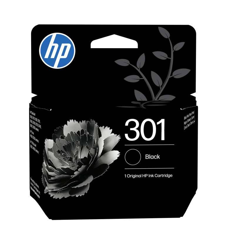 HP 301 cartouche d'encre noir authentique