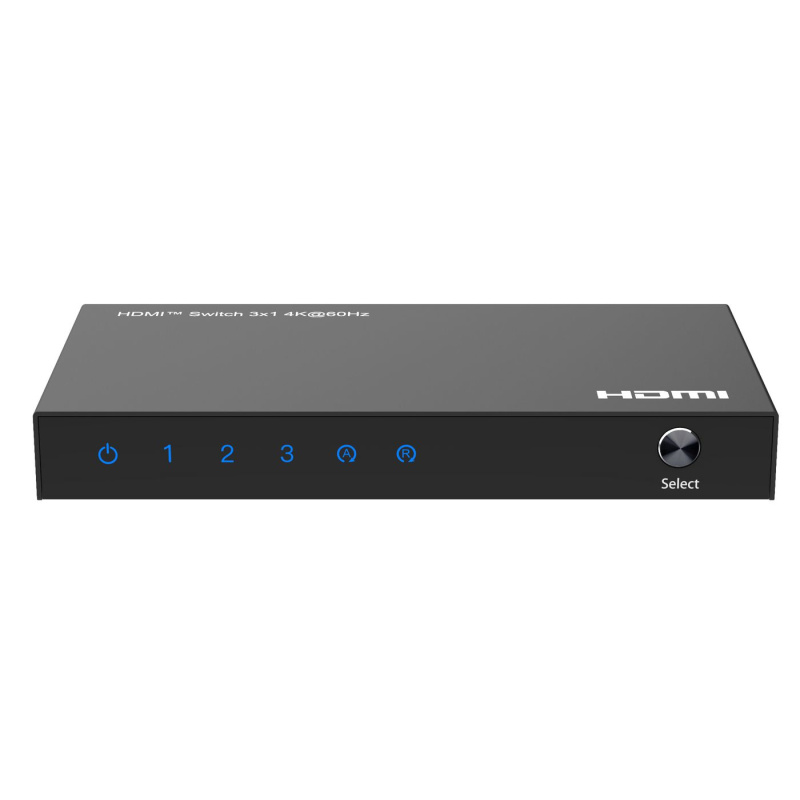 Microconnect MC-HDMISWITCH0301-4K commutateur vidéo