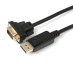 Microconnect DP-VGA-MM-200 câble vidéo et adaptateur 2 m DisplayPort VGA (D-Sub) Noir