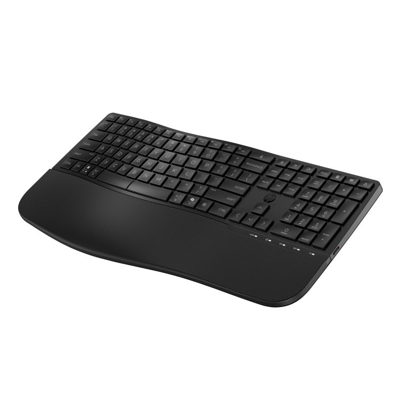 HP STORE 3PL clavier Bureau RF sans fil + Bluetooth Noir
