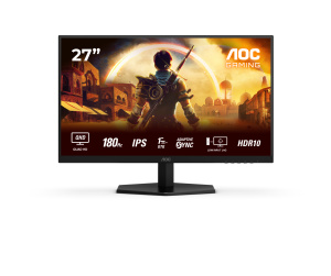 AOC G4 Q27G42XE écran plat de PC 68,6 cm (27") 2560 x 1440 pixels Quad HD Noir, Rouge