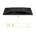 AOC G4 Q27G42XNE écran plat de PC 68,6 cm (27") 2560 x 1440 pixels Quad HD LED Noir, Rouge