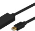 Microconnect MDPHDMI1B câble vidéo et adaptateur 1 m Mini DisplayPort HDMI Type A (Standard) Noir
