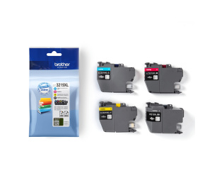 Brother Pack de cartouches d'encre LC3219XLVALBP originales