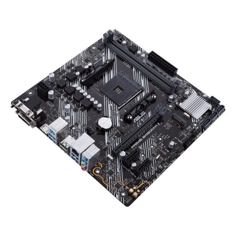 ASUS Prime B450M-K II AMD B450 Emplacement AM4 micro ATX