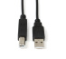 Microconnect USBAB5B câble USB USB 2.0 5 m USB A USB B Noir