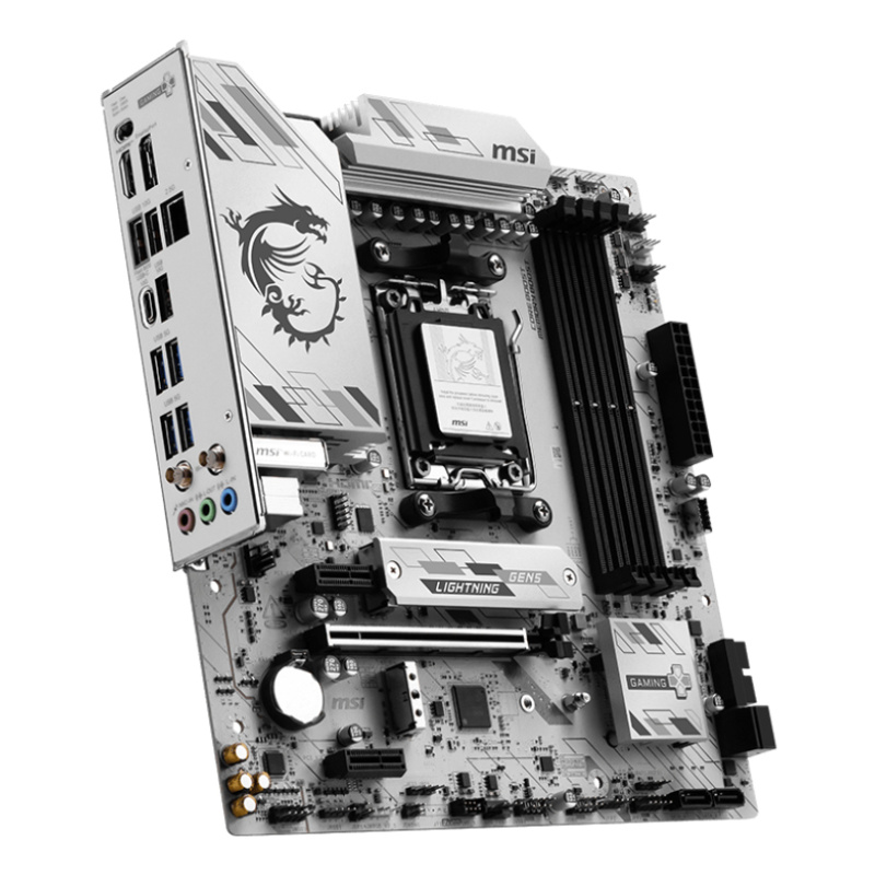MSI B850M GAMING PLUS WIFI6E carte mère AMD B850 Emplacement AM5 micro ATX