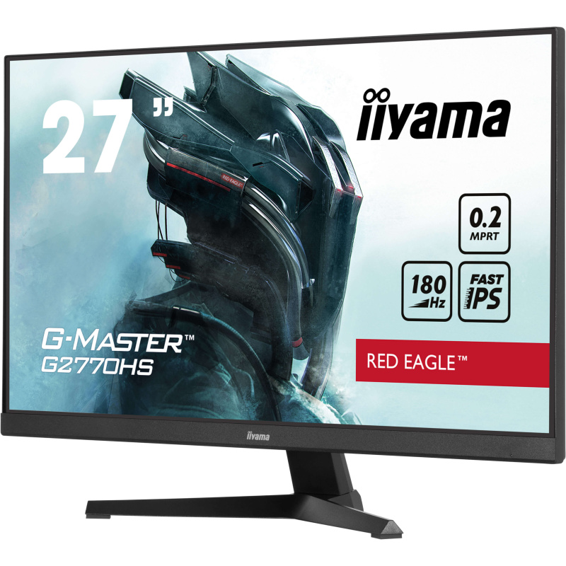 iiyama G-MASTER G2770HS-B1 écran plat de PC 68,6 cm (27") 1920 x 1080 pixels Full HD LCD Noir