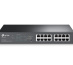 TP-Link TL-SG1016PE Géré L2 Gigabit Ethernet (10/100/1000) Connexion Ethernet, supportant l'alimentation via ce port (PoE) 1U Noir