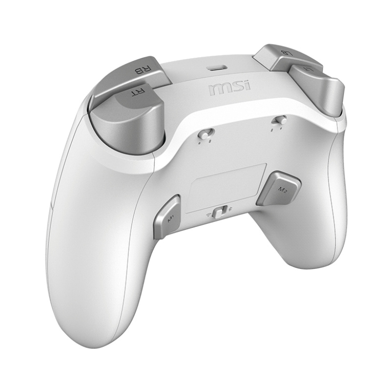 MSI FORCE GC300 WIRELESS WHITE Blanc USB 2.0 Manette de jeu Analogique PC