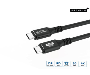 Microconnect USB3.2CC2 câble USB USB 3.2 Gen 2 (3.1 Gen 2) 2 m USB C Noir