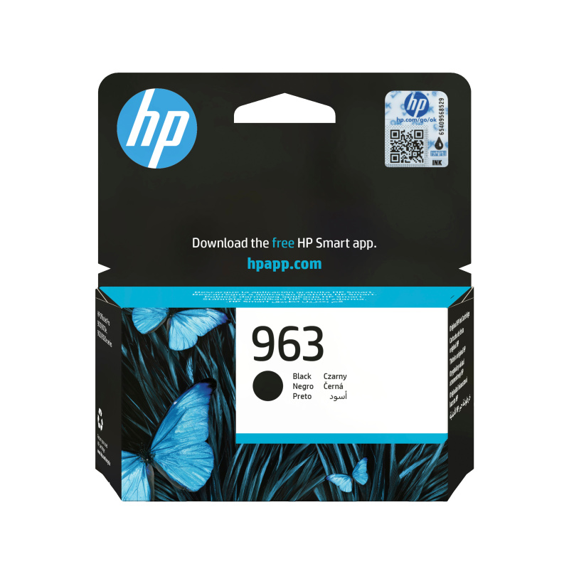 HP 963 Cartouche d'encre noire authentique