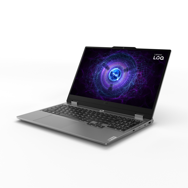 Lenovo LOQ 15IAX9 Intel® Core™ i5 i5-12450HX Ordinateur portable 39,6 cm (15.6") Full HD 24 Go DDR5-SDRAM 512 Go SSD NVIDIA GeForce RTX 3050 Wi-Fi 6 (802.11ax) Français Gris