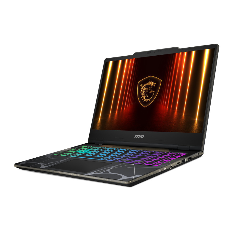 MSI Cyborg 15 B2RWFKG-299XFR Intel Core 5 210H Ordinateur portable 39,6 cm (15.6") Full HD 32 Go DDR5-SDRAM 512 Go SSD NVIDIA GeForce RTX 5060 Wi-Fi 6E (802.11ax) DOS gratuit Français Noir