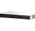 QNAP TS-464eU NAS Rack (1 U) Intel® Celeron® N5095 8 Go DDR4 0 To QNAP Turbo System Aluminium, Noir