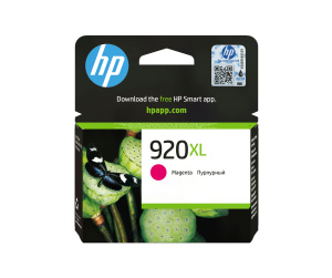 HP 920XL cartouche d'encre magenta grande capacité authentique
