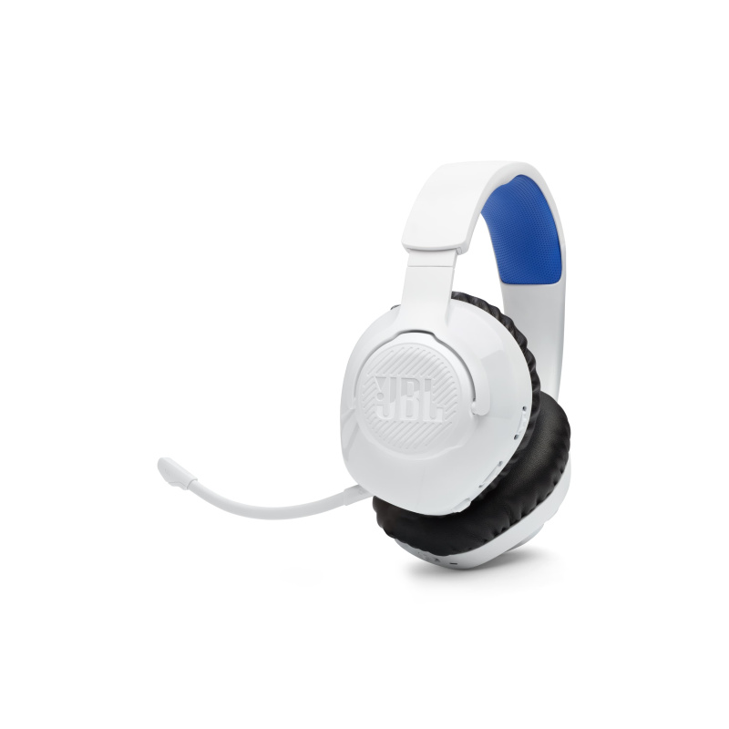 JBL Quantum 360P Casque Sans fil Arceau Jouer USB Type-C Bluetooth Bleu, Blanc