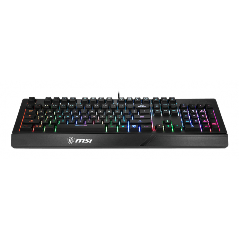 MSI Vigor GK20 clavier Jouer USB AZERTY Français Noir