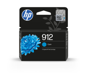 HP 912 Cartouche d'encre cyan authentique