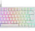Mars Gaming MKPROWYFR clavier USB AZERTY Français Blanc