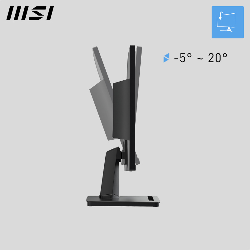 MSI Pro MP225V écran plat de PC 54,5 cm (21.4") 1920 x 1080 pixels Full HD LCD Noir
