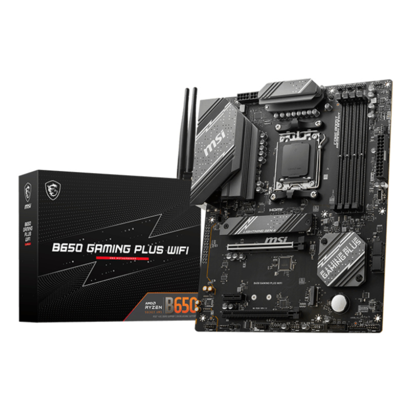 MSI B650 GAMING PLUS WIFI carte mère AMD B650 Emplacement AM5 ATX
