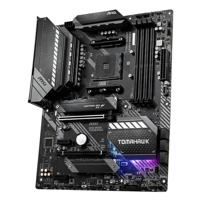 MSI MAG B550 Tomahawk AMD B550 Emplacement AM4 ATX