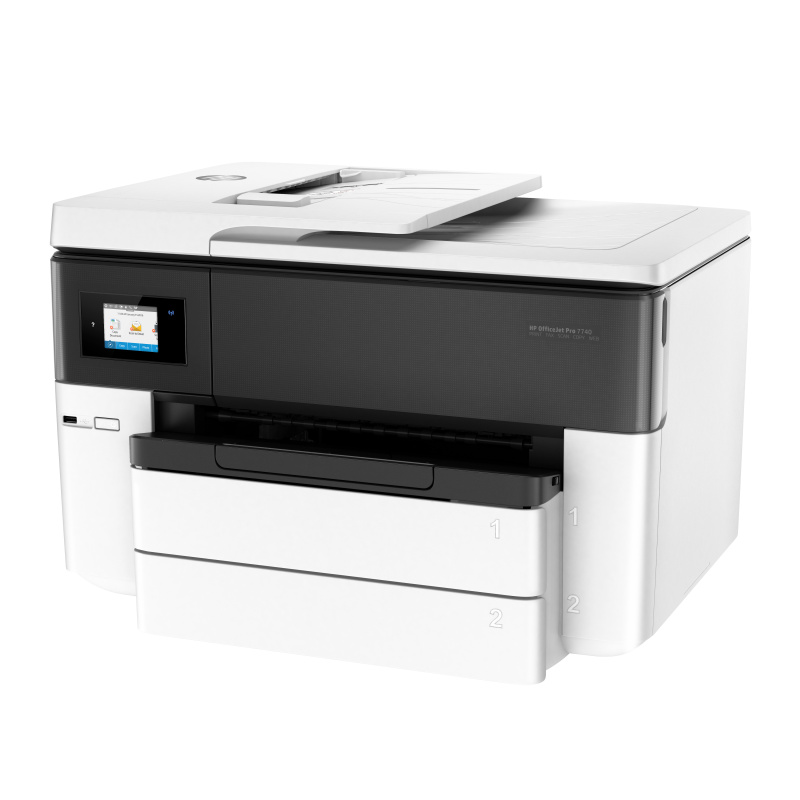 HP OfficeJet Pro 7740 Sans fil All-in-One Couleur Imprimante, Impression recto-verso; copieur, scanner