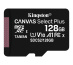 Kingston Technology Carte micSDXC Canvas Select Plus 100R A1 C10 de 128 Go sans ADP