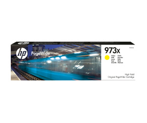 HP 973X cartouche PageWide Jaune grande capacité authentique